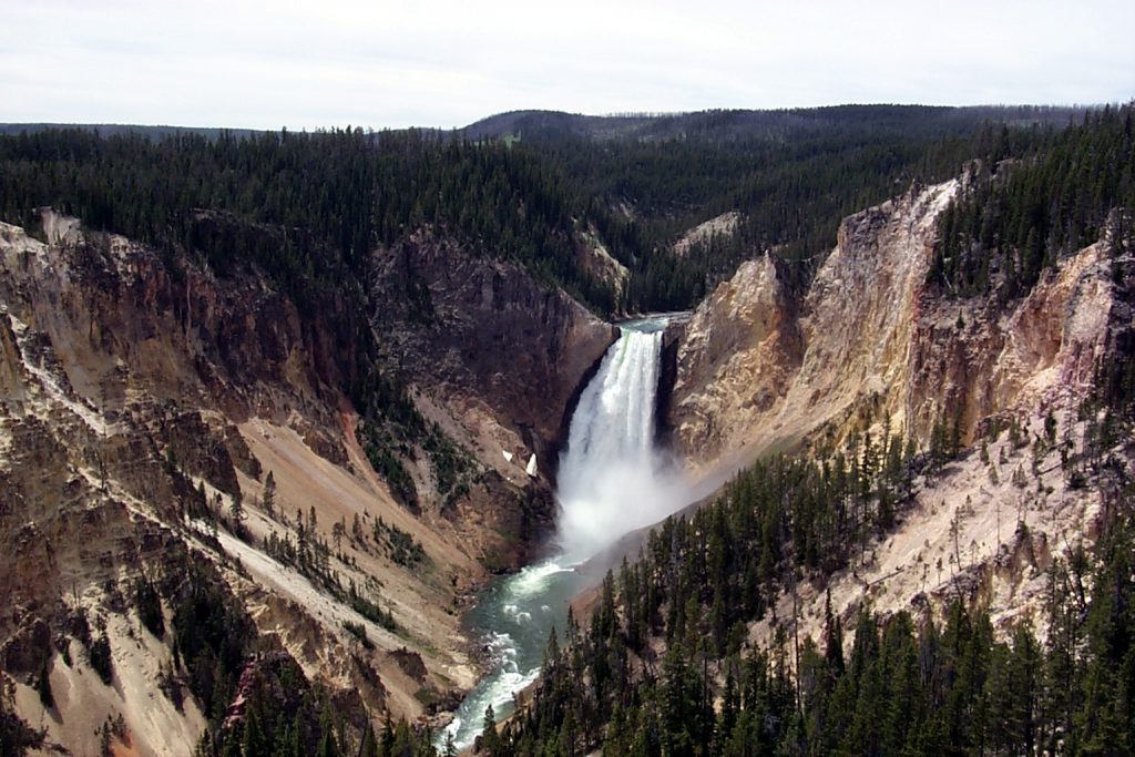 Lower Falls of the Yellowstone River