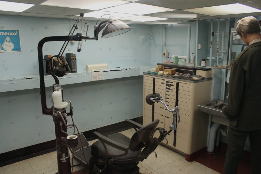 Yes, complete with dentist!