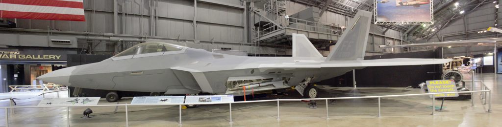 Stealth fighter.