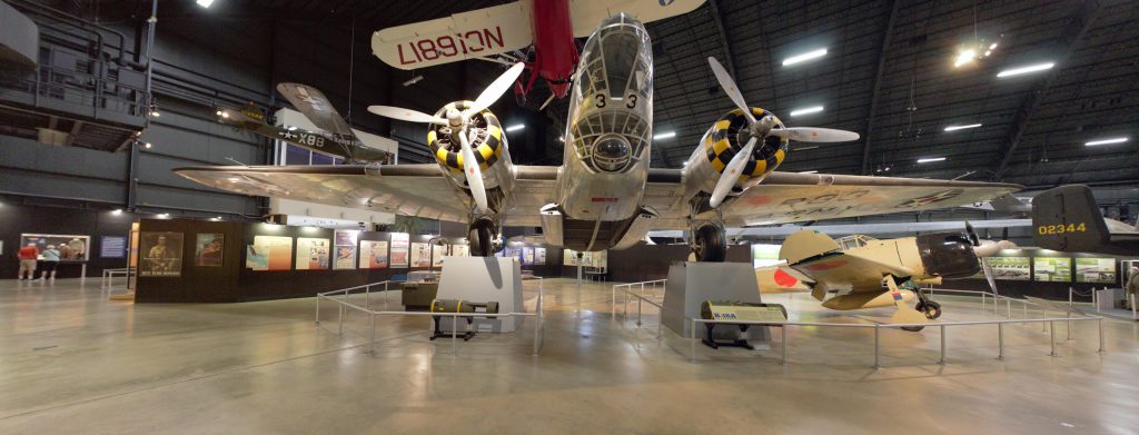 A small panorama of planes.