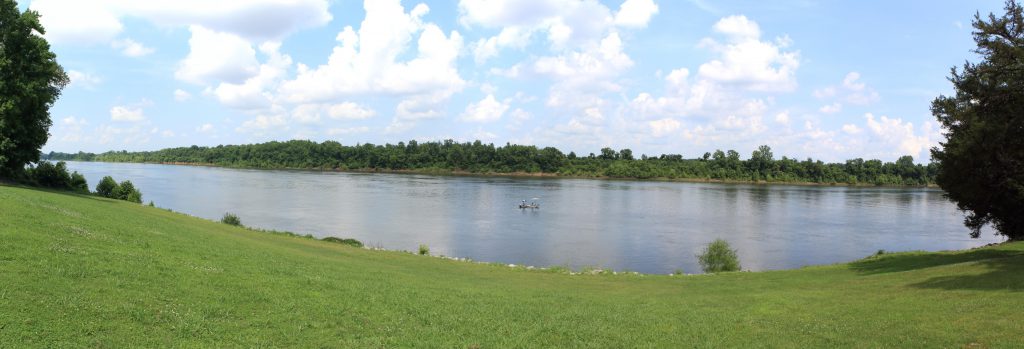This is Pittsburg Landing where Grant came ashore to launch his attack against Corinth (another important railroad concentration for the Confederacy).