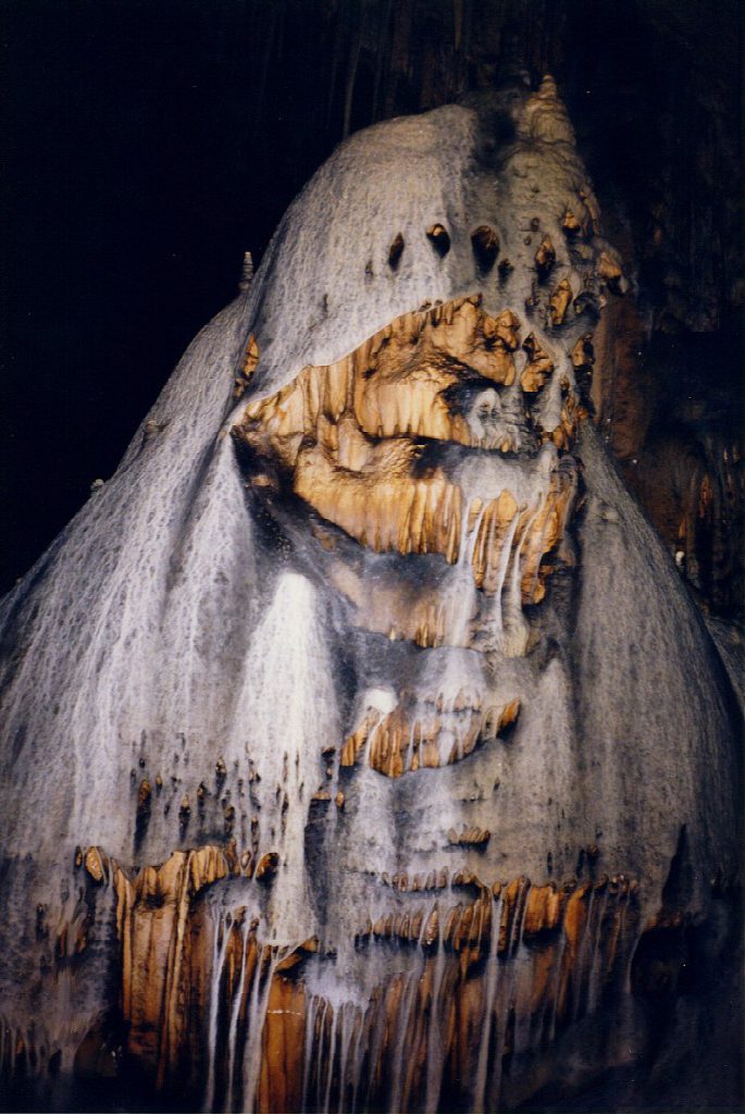 This little fellow in Slaughter Canyon Cave is often overlooked, but since we were bringing up the rear of the tour, we happened to notice it on the way in and got quite a good exposure of the little monster. The tour guides do show it on the way out where it can come as a bit of a shock!