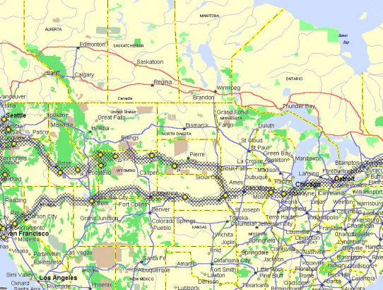 Cascade Range, Yellowstone and More 1993 -Launch!